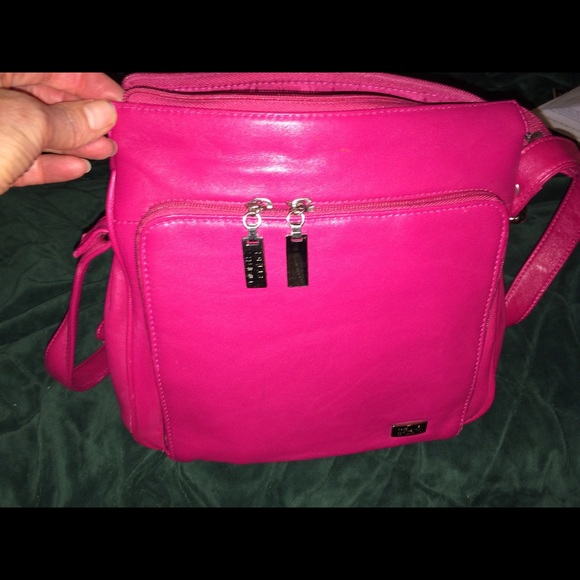 Pelle Studio hot pink square shoulder bag! - Picture 3 of 9